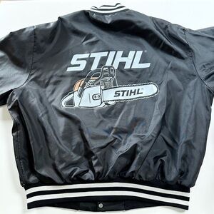 Oversized Vintage 90s Stihl Bomber Jacket